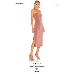 Mauve Malia midi dress from Revolve. Size small.